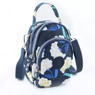 Women's multifunctional crossbody phone bag waterproof Oxford cloth shoulder Mini small bag Canvas fashion mobile phone Bag Men