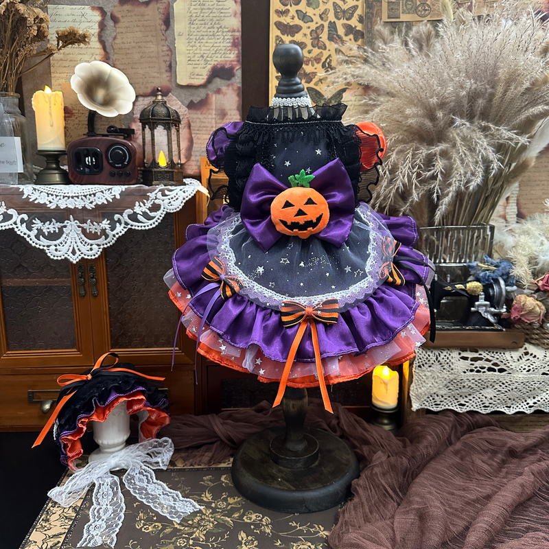 Dodo Original Halloween Dress Pet Clothes for Cats, Dogs, Small Dogs, Teddy, Bichon, Pomeranian, Shih Tzu