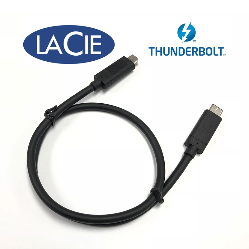 Original Lacie Thunderbolt 3 Cable Thunderbolt 3 Thunderbolt 3 Usb-C Data Cable Hard Drive Cable Original Lacie Thunderbolt 3 Cable Thunderbolt 3 Thunderbolt 3 Usb-C Data Cable Hard Drive Cable