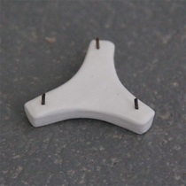 Auxiliary materials-triangular branch nails full glazed branch burn-free nail refractory support Baking Kiln ceramic pottery Pottery Consumables Accessories