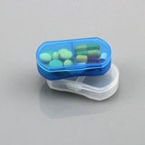 Мини -коробка таблеток Портативная маленькая коробка таблеток 2 ликсики уплотнения таблетки для путешествий одна неделя