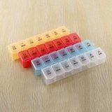 Семьдневное мини -пластиковое хранение одна неделя маленьких таблеток