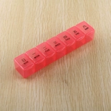 Семьдневное мини -пластиковое хранение одна неделя маленьких таблеток