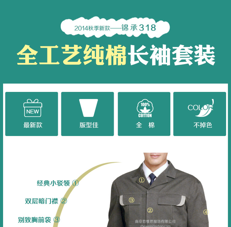 Vêtement de travail en coton - Ref 1915592 Image 18