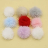 Натуральная вода, аксессуар с аксессуарами ручной работы, заколка для волос, ободок, брошь, 4 см, поделки ручной работы, плюшевая