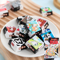 Japan Imports Snacks Pine Tail Milk Sandwich Chocolate Children Birthday Gift Mini 7 Grain Packed Casual Food