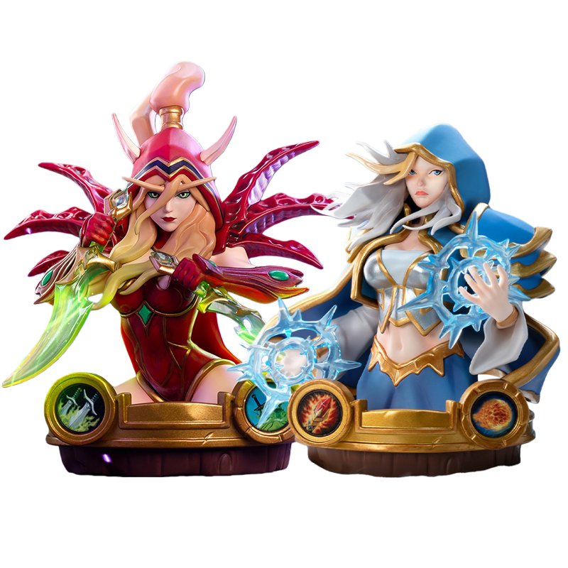 Popmart Hearthstone Tavern Legend Figure Blind Box League of Legends Figurine Toy Gift