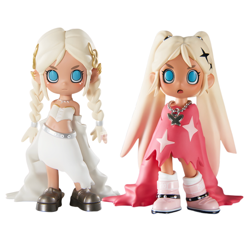 Bubble Mart Lil Peach Riot Little Rebellious Peach Series Blind Box Girl Figurine