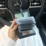 Картхолдер, изысканная маленькая ультратонкая сумка через плечо для водительских прав, из натуральной кожи