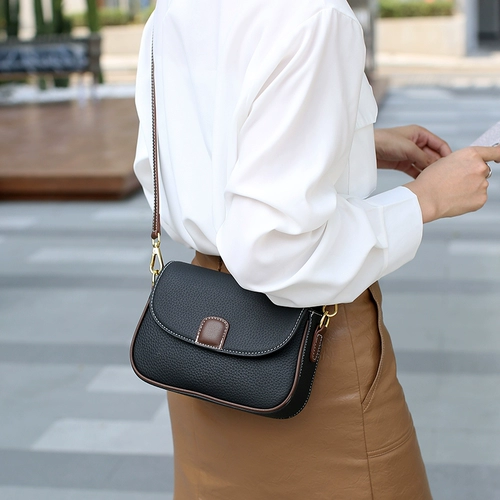 Демисезонная сумка для телефона, сумка через плечо, сумка на одно плечо, кожаная небольшая сумка, из натуральной кожи