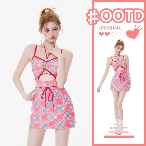 Купальник, комплект для школьников и студентов, изысканный стиль