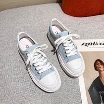 Small ckerwin hipster mint wild denim blue canvas xie ~ tide floor xie platform leisure xie