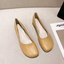 Small ckerwin Tide brand French Shu big head doll shallow granny with single pedal work