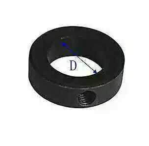 Screws locking C Type clasp 2 3 4 5 6 75 Fixed ring shaft sleeve Thrust Ring Steel Shaft End Limit Ring Adjustment Ring