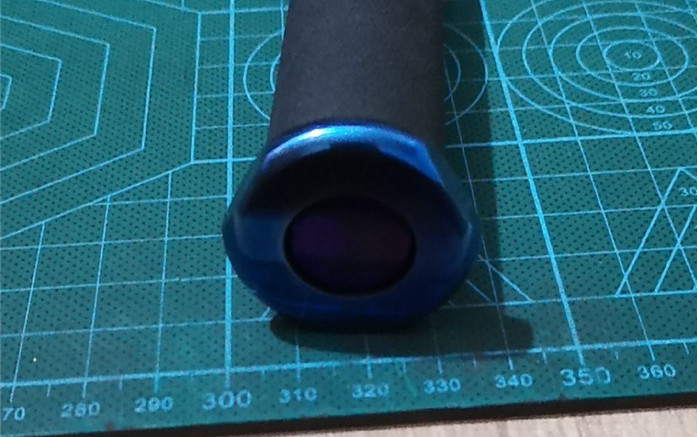 Heavy machine anti-remove hand titanium alloy tail cap GAS tail cover button ANT mechanically new release off-hand tail cap button