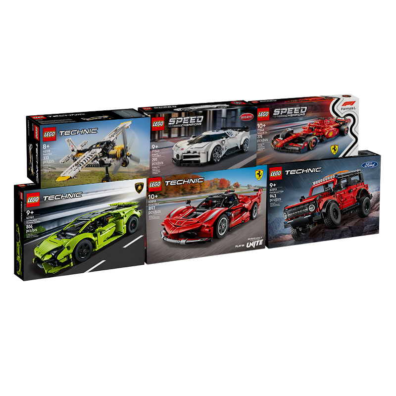 Lego F1 Mechanical Set Ferrari Lamborghini Racing Car Boys' Building Block Toy Gift Genuine Lego F1 Mechanical Set Ferrari Lamborghini Racing Car Boys' Building Block Toy Gift Genuine