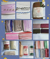 Nostalgia old stock of nylon lace gold in the 1980s - lace - clad lace - a 20 m band