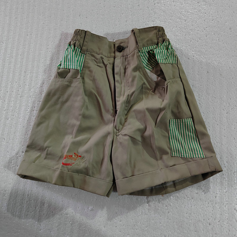 Nostalgic Old Stock 80-90S Kidsren's Shorts Summer Boys' Twill Shorts