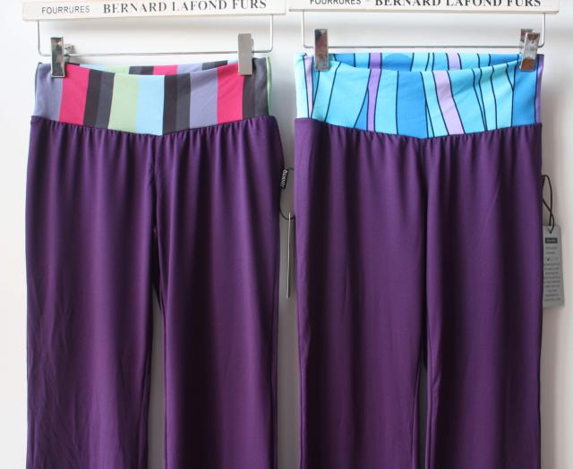 Running Display Slim No Marks Yoga Sports Tennis Outdoor Fitness Bodybuilding Bodybuilding Dance Tight and Hip Microhorn Pants