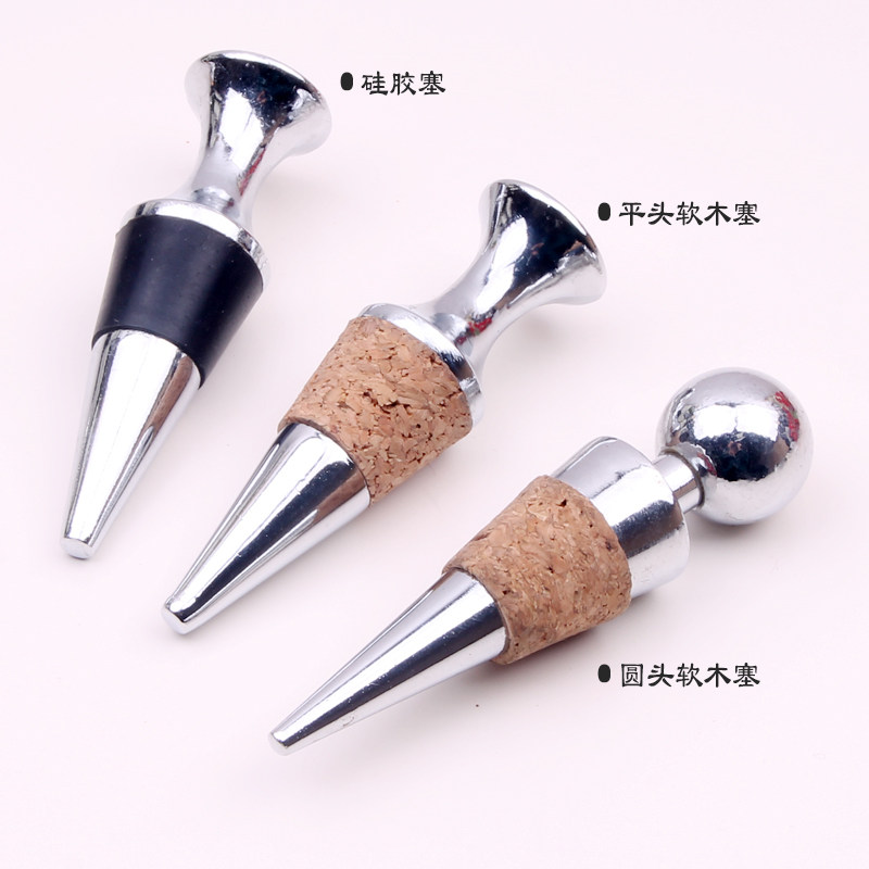 Red wine preservation bottle stopper zinc alloy sealing wine stopper cover creative bar wine promotion gift new