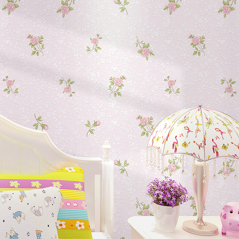Usd 28 53 Fresh Pink Purple Past Small Fl Wallpaper Warm Fresh Pink Purple Past Small Fl Wallpaper Warm Wedding Bedroom Beauty Salon Health Museum Studio