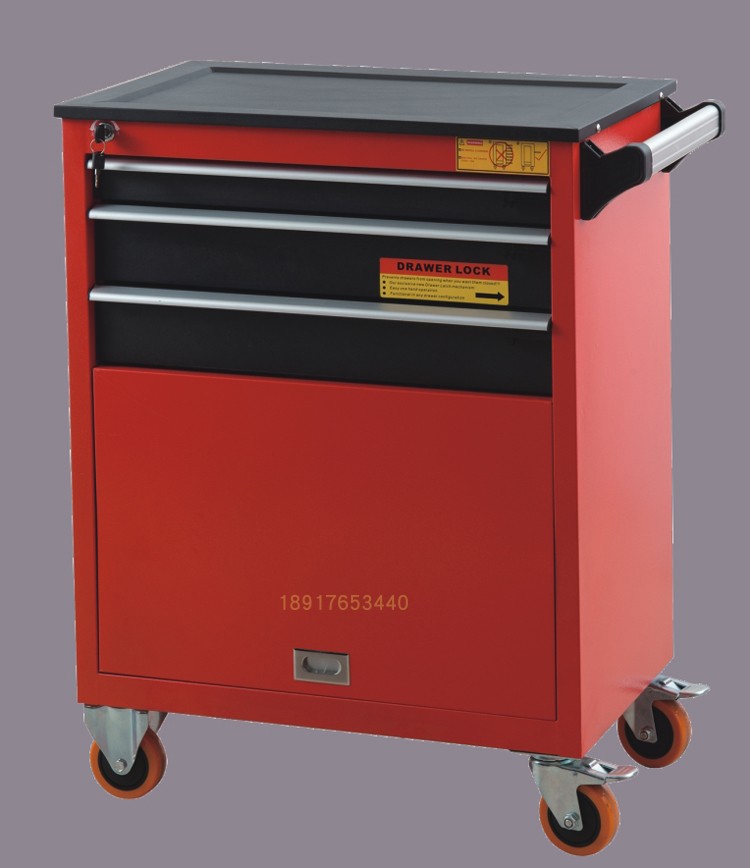 Manufacturers direct sales of Greens 3 layer drawer mobile tool cabinet trolley car repair hardware tool car G-202