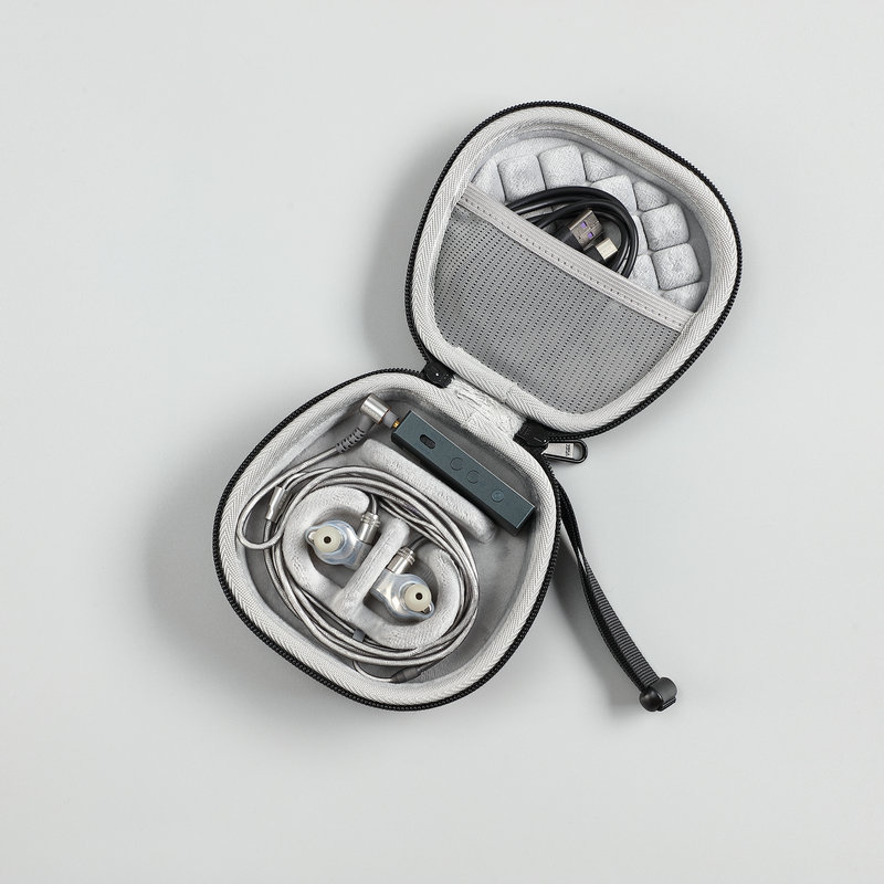 Suitable for Earphone Cases, In-Ear Earphone Storage Bags, Small Tail Amplifier Storage Bags, Portable Earphone Storage Bags