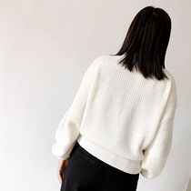 Xiaoxiao~The indulgence from thick sweaters Switch freely between beauty and temperature Thick wool cardigan~A1835