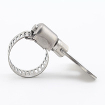 Yuansheng 304 stainless steel with handle type hose hoop Hose clamp Tracheal clamp Fixing clip Snap joint