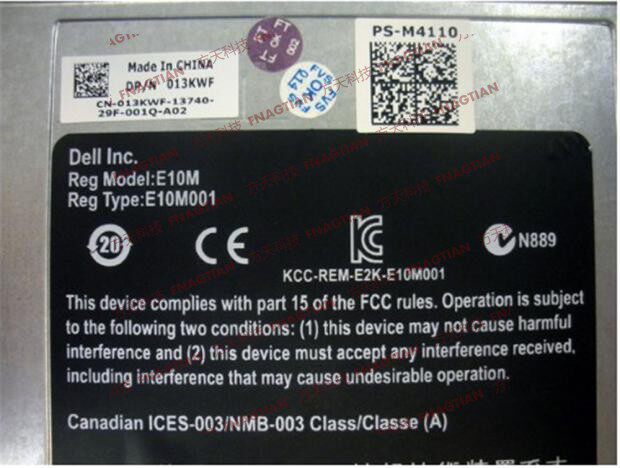 DELL PS-4110 type13 type13 01KWXY 01KWXY 013KWF