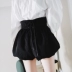 Tỷ lệ! Thắt lưng cổ điển, quần short hoa, nữ thời trang nữ trung niên Quần short