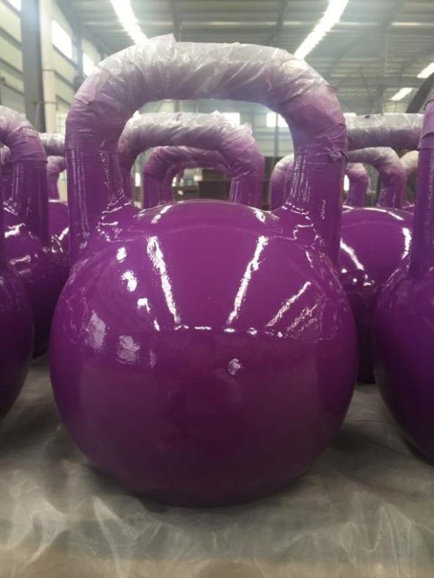 Steel competition competitive kettlebell Steel paint men and women privately teach gym pot dumbbell training
