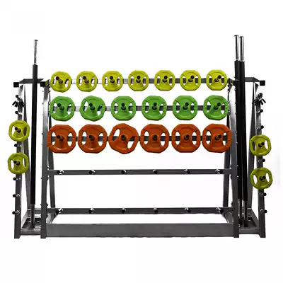 High-end barbell rack jump exercise barbell rack Barbell piece rack Small barbell home gym special barbell piece rack