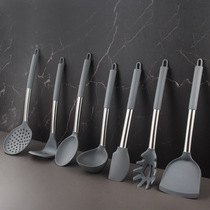 Silicone spatula Non-stick pan special high temperature kitchen household cooking spatula protection pot spoon frying spoon Kitchenware set
