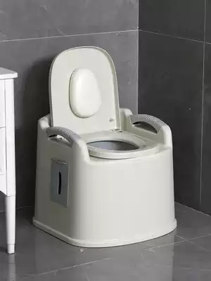 Household elderly toilet removable toilet pregnant woman chair Indoor patient artifact elderly portable toilet stool