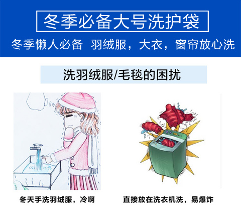 [Đặc biệt hàng ngày] Túi giặt lớn, vừa và nhỏ 3 bộ lưới dày và dày thêm quần áo bảo vệ túi giặt lớn - Hệ thống giá giặt cây lăn bụi quần áo