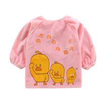 Baby gown for boys eating dinner clothes waterproof baby anti-dressing winter girls eating apron childrens clothing bib