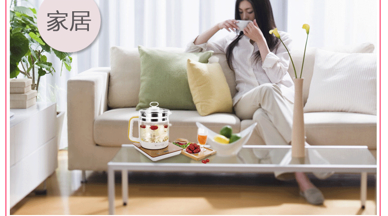 ấm nấu nước Ấm đun nước điện gia dụng tự động làm dày thủy tinh đa chức năng đun sôi nước ấm trà ấm trà chiên nồi thuốc Trung Quốc - ấm đun nước điện bình đun nước lock and lock