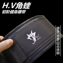Horns VW mass fitness belt Weightlifting Deep Squatting comprehensive body capable of training nylon Nursing waist hard Labodybuilding Sport protective gear