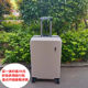 PC aluminum alloy trolley case is simple and fashionable