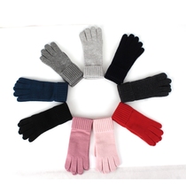 Fu Xianglin Pure Cashmere Cashmere male and female thickened gloves 100% Mountain cashmere thickened Long glove Mens ladies points finger gloves