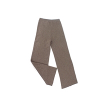 2021 Autumn Winter New Broadlegged Pants Long Pants Without Chromed Pure Cashmere Sweatpants High Waist Warm Pants Home Casual Pants