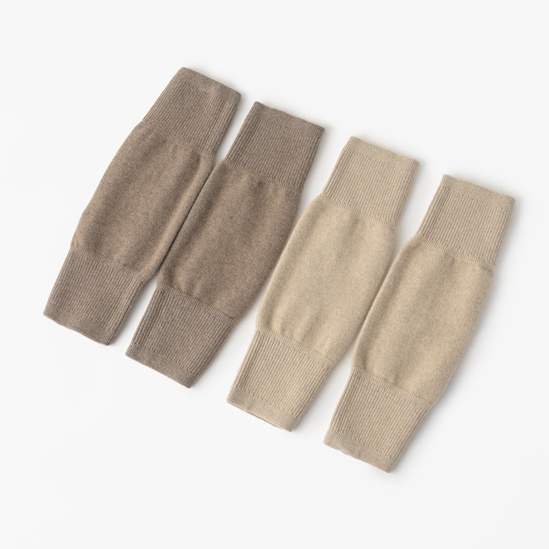 100% Mountain cashmere male and female kneecap natural no dyeing pure cashmere kneecap warm fever send mom and dad old chill leg