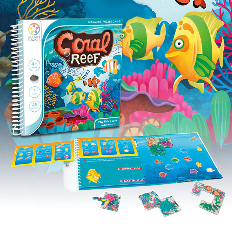 Belgian Smart Games Coral Romance Children's Educational Board Game Toys Planning Power Logical Thinking 4