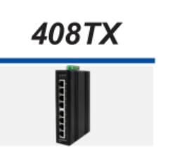 The Entron 408TX 8-port switch