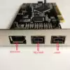 PCI to 1394A capture card PCI to 1394B card HD video DV capture card dedicated Firewire sound card TI dual