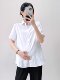 夏装职业孕妇装大码纯白衬衫A版上衣春秋全棉短袖打底工作服衬衣