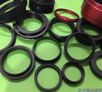 According to customer needs design and customize a variety of adapter rings extension lifting ring connectors black oxide aluminum materials
