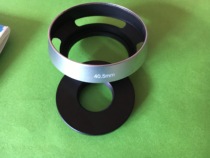 40 5mm metal hollow hood is suitable for lenses with a variety of camera diameters of 40 5mm black by default