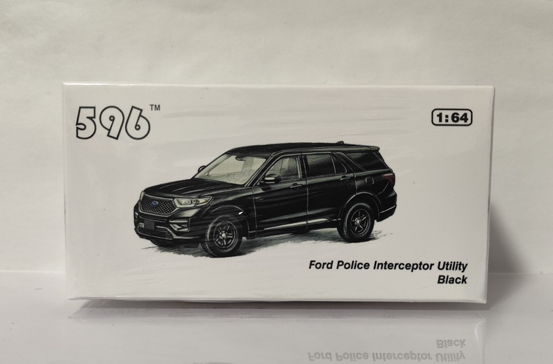 596 1/64 Alloy Car Model Realistic Black Ford Explorer Model Alloy Car Model Saab Van Suv